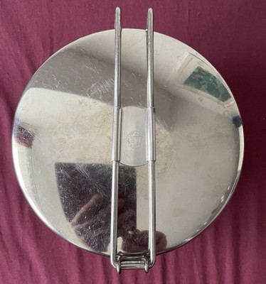 Kochgeschirr, Dose, rund, Edelstahl  INOX, STO Casalinghi Italien, 3-teilig