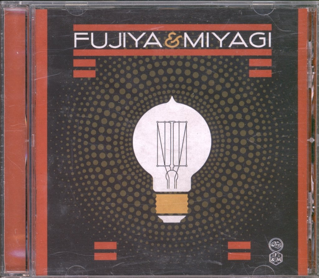Fujiya and Miyagi Lightbulbs CD UK Full Time Hobby 2008 in jewel case FTH061CD