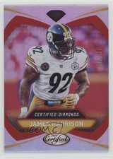 2018 Certified Certified Diamonds Mirror Red /99 James Harrison #12
