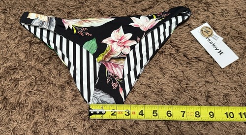 Women’s Hurley Reversible Bikini Swim Bottoms - Small - Moderate Coverage - NWT - Picture 6 of 15