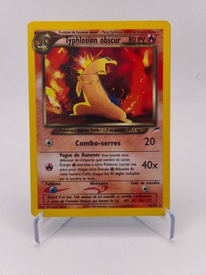 Pokemon Card: Dark Typhlosion 10/105 Rare Holo Neo Destiny 2000 FR