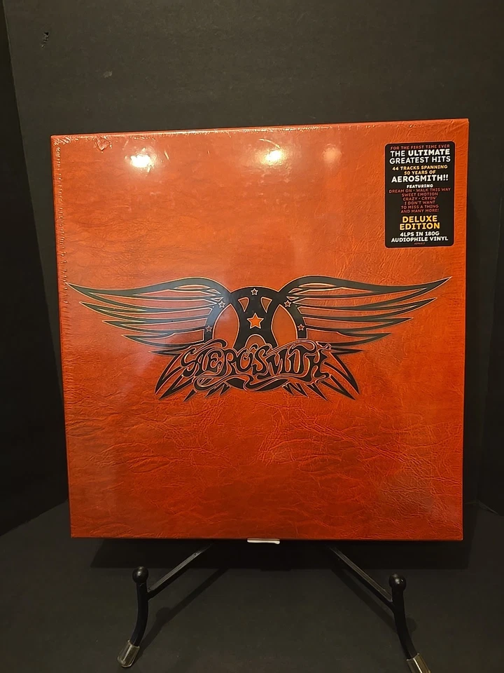 AEROSMITH GREATEST HITS DELUXE 4 LP 180g Vinyl Brand New MINT - Image 2 of 3