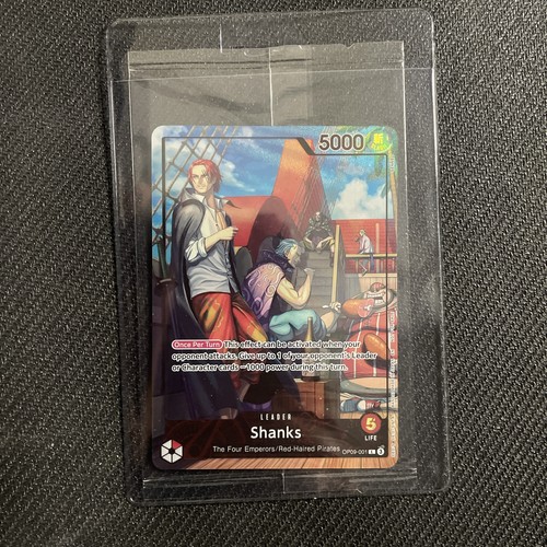 One Piece SHANKS OP09-001 - Promo Card PSA Limited Edition Juli 2025 SEALED