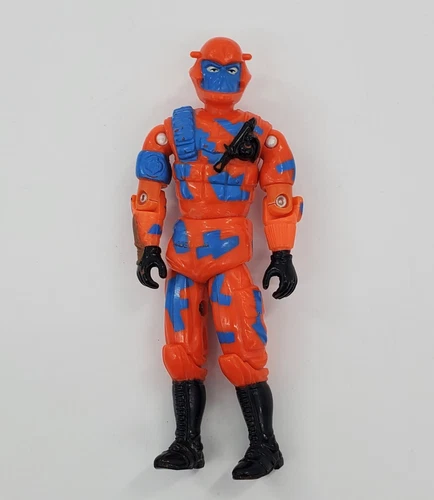 1989 Vintage Hasbro G.I. JOE Cobra Alley Viper Action Figure For Parts Only