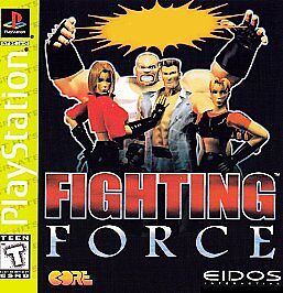 Fighting Force Sony PlayStation 1, 1997 New Sealed Black Label PS1 cracked case - Photo 1 sur 1