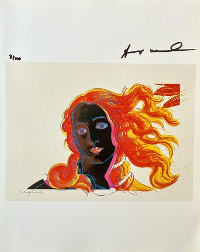 Andy Warhol Orig. Hand signed Lithograph with COA & Appraisal + $3,500&* - Picture 2 of 12