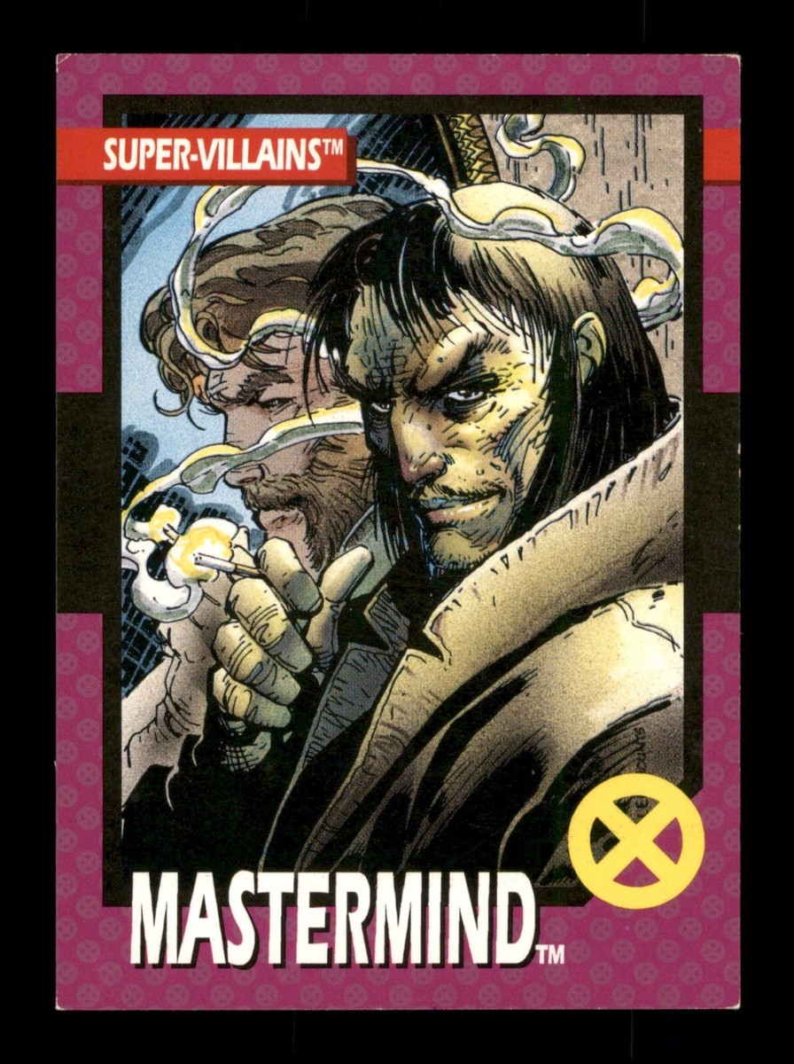 68 Mastermind 1992 Super-Villains X-Men Trading Card TCG CCG | eBay