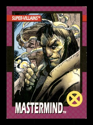 68 Mastermind 1992 Super-Villains X-Men Trading Card TCG CCG | eBay