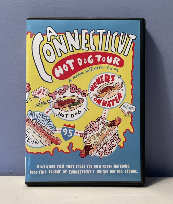 DVD A Connecticut Hot Dog Tour Mark Kotlinski Film 2010 CT Originals