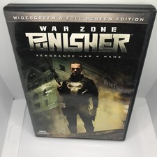 Punisher: War Zone (DVD, 2009, Full Screen Widescreen)