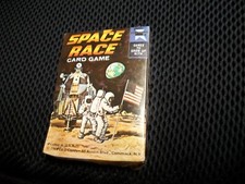 Vintage Space Race Card Game Edu-Cards 1969 Factory-Sealed in damaged box