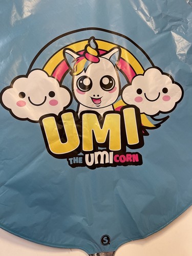 18 inch mylar foil balloon by pioneer balloon Co. “THE UMI CORN” Helium Balloon - Picture 2 of 4