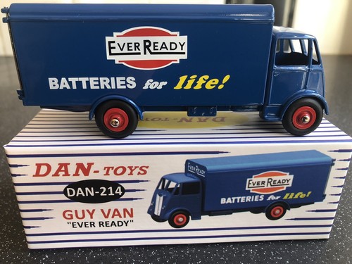Dinky Supertoys 918/Dan Toys 214 Boxed Guy Van "Ever Ready" Superb! - Bild 2 von 16