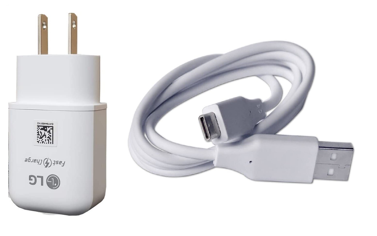 Genuine LG Quick Wall Charger+LG USB-C Cable LG G8/G7/STYLO 4,4+/V20/V30/V40/50