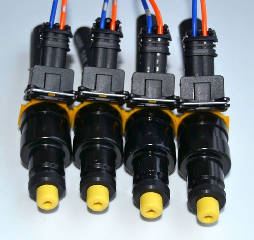 FLUX 4 X INJECTEUR ESSENCE PORSCHE 914 0 280 150 009 + PLUG. - Imagen 11 de 13