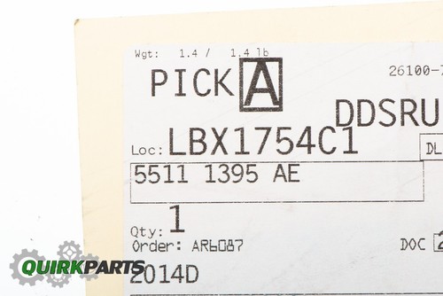 2012-2018 JEEP WRANGLER LOWER RADIATOR COOLANT HOSE OEM MOPAR GENUINE 55111395AE - Picture 7 of 7