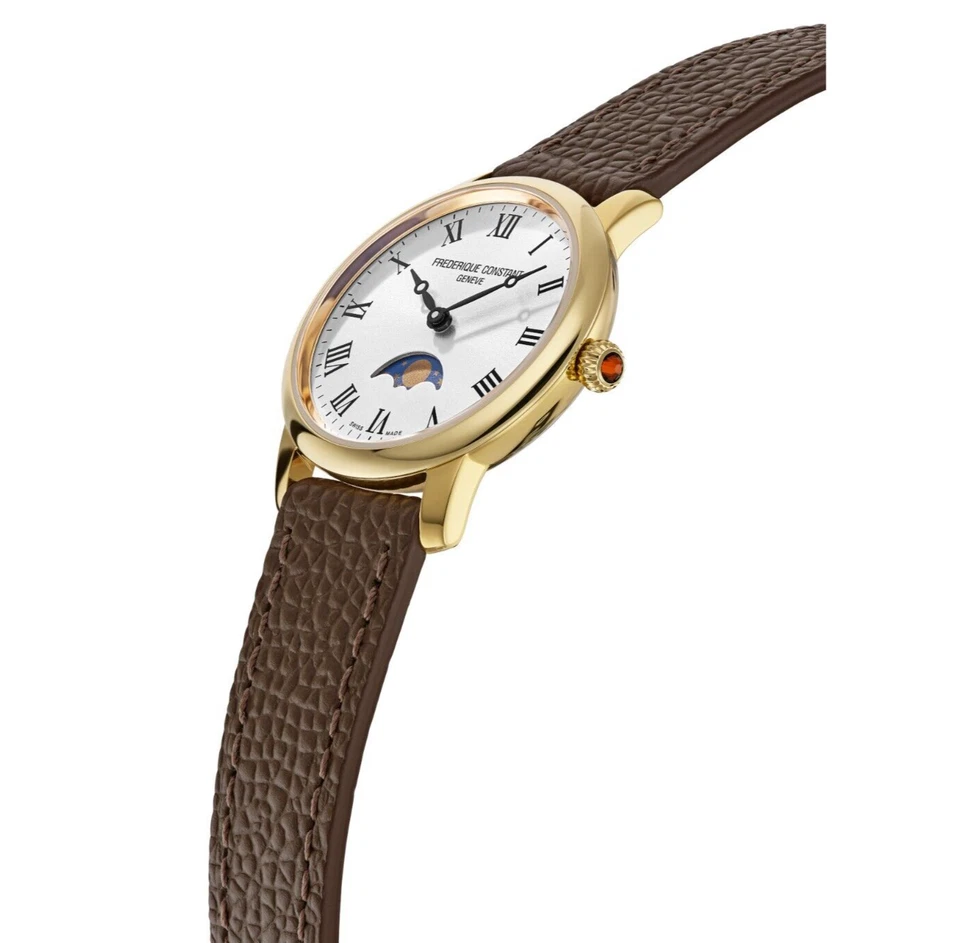 Frederique Constant Women's Classic Moon Phase Quartz Watch 30MM FC-206RS1S5 - Image 3 of 4