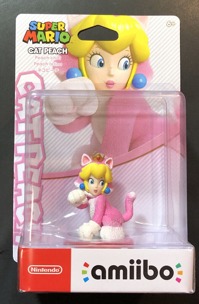 Nintendo Amiibo Mario Feline and Peach Felina (2 in 1 Pack)