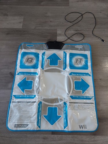 Konami Nintendo Wii / Gamecube DDR Dance Mat Revolution Pad Controller Adapter