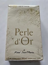 Perle D'or Paris Kristel Saint Martin 2.5 oz 75 ml Eau de Parfum Spray Torn Box