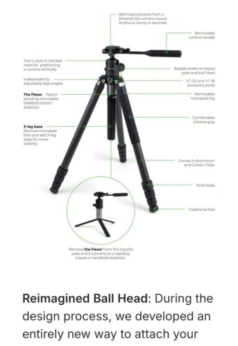 The CHRONICLE Tripod by Promaster - Picture 2 of 19