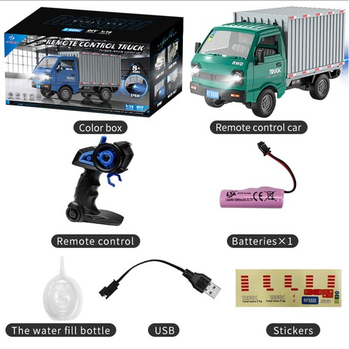 Mini Drift Truck Remote Control 1:16 RC Car For Children Toys Xmas Gift - Foto 14 di 17