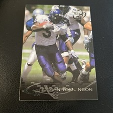 2001 PRESS PASS #11 LADAINIAN TOMLINSON ROOKIE SAN DIEGO CHARGERS HOF!