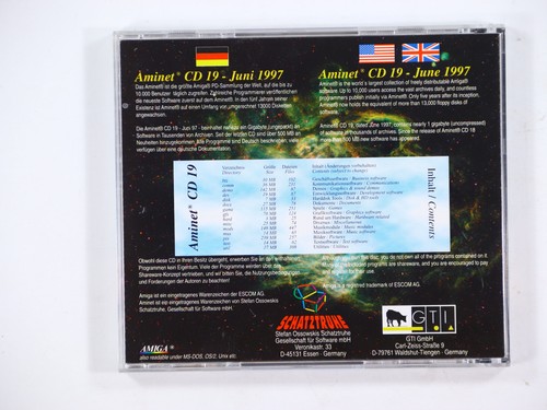 Aminet 19 für Commodore Amiga - Juni 97 CD Rom - Bild 3 von 3