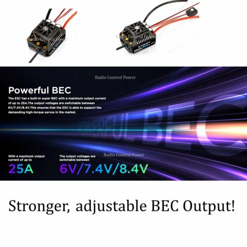 RCP-RTR Hobbywing EZRUN Max 6 G2 ESC serie QS8 e 4990 1650kv 8s motore combinato - Foto 10 di 24