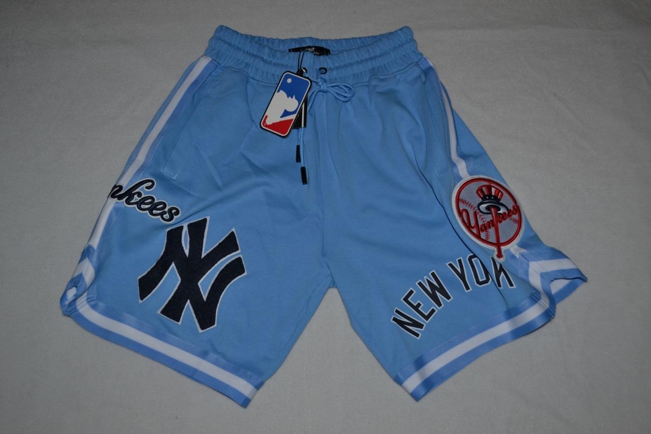 PRO STANDARD NEW YORK YANKEES LOGO BLUE MENS SHORTS ALL SIZES NEW eBay PRO STANDARD NEW YORK YANKEES SHORTS