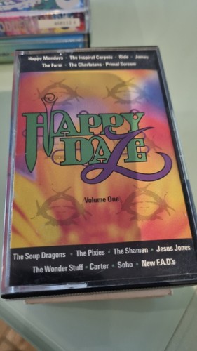 CASSETTES VARIOUS INDIE TOP 20 VOL. X1 THE FARM HAPPY DAZE GOD FODDER NEW ORDER - Picture 8 of 10