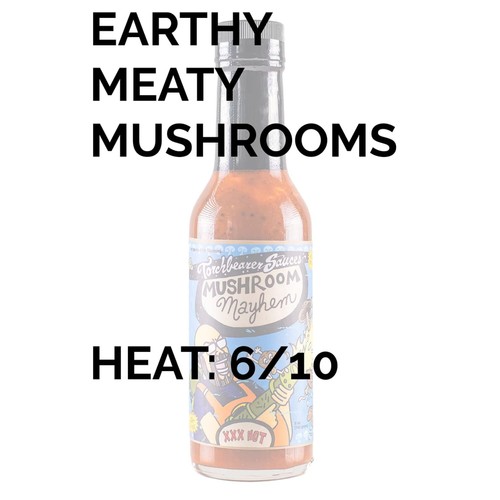 Mushroom Mayhem by , Medium Heat Hot Sauce With Flavors Of Umami, Shiitake Mu... - Picture 2 of 6