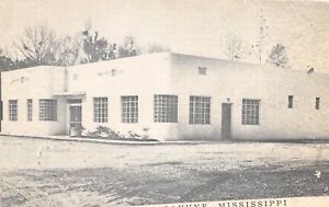 D91-Picayune-Mississippi-Postcard-1952-Walker-039-s-Cafe-Roadside