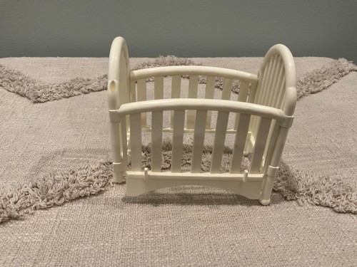 Barbie Bedtime Shelly Kelly Muñeca Blanco Cuna Dormitorio Muebles (4 paredes laterales) - Imagen 4 de 7