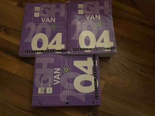 2004 CHEVROLET EXPRESS_GMC SAVANA VAN Service Shop Manual Set_LS_1500 2500 3500 - Picture 1 of 4