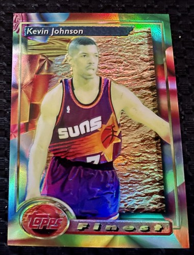 1994 Topps Finest #183 Kevin Johnson "Refractor"