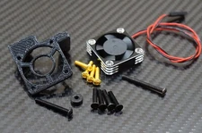 Motor Cooling Fan Mount Aluminum Fan For Traxxas Slash 2wd Truck Rustler, Bandit