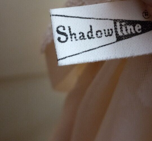 Vintage ShadowLine Sheer Ivory Nightgown With Lace Size Small - Picture 4 of 5