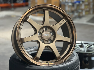 New 17x8 5x114.3 (4 wheel) Mugen GP Design BRONZE fit Honda Civc HRV Integra