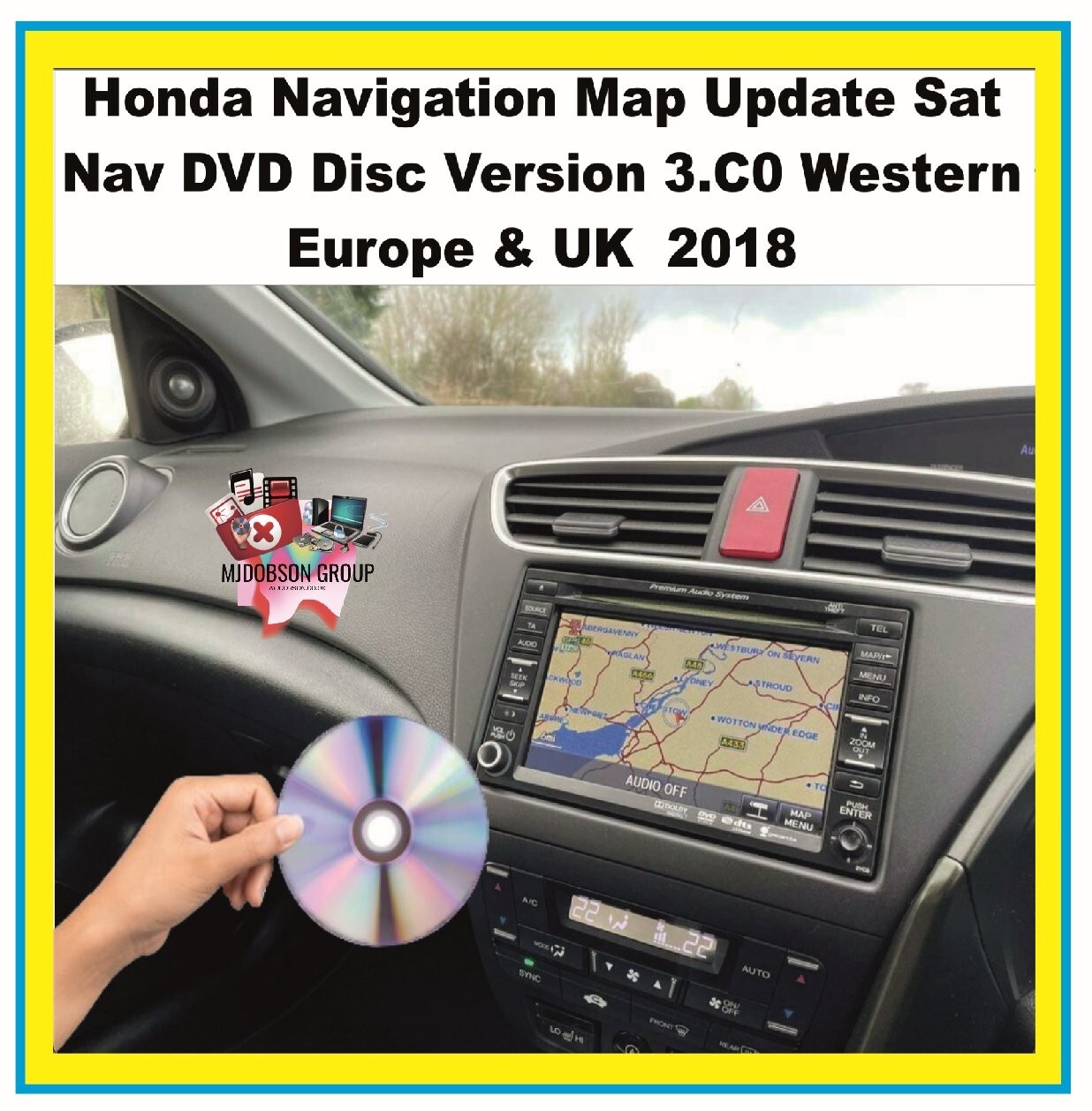 Honda Sat Nav Map CRV Civic Accord Legend CR Z Insight Sat Nav Update
