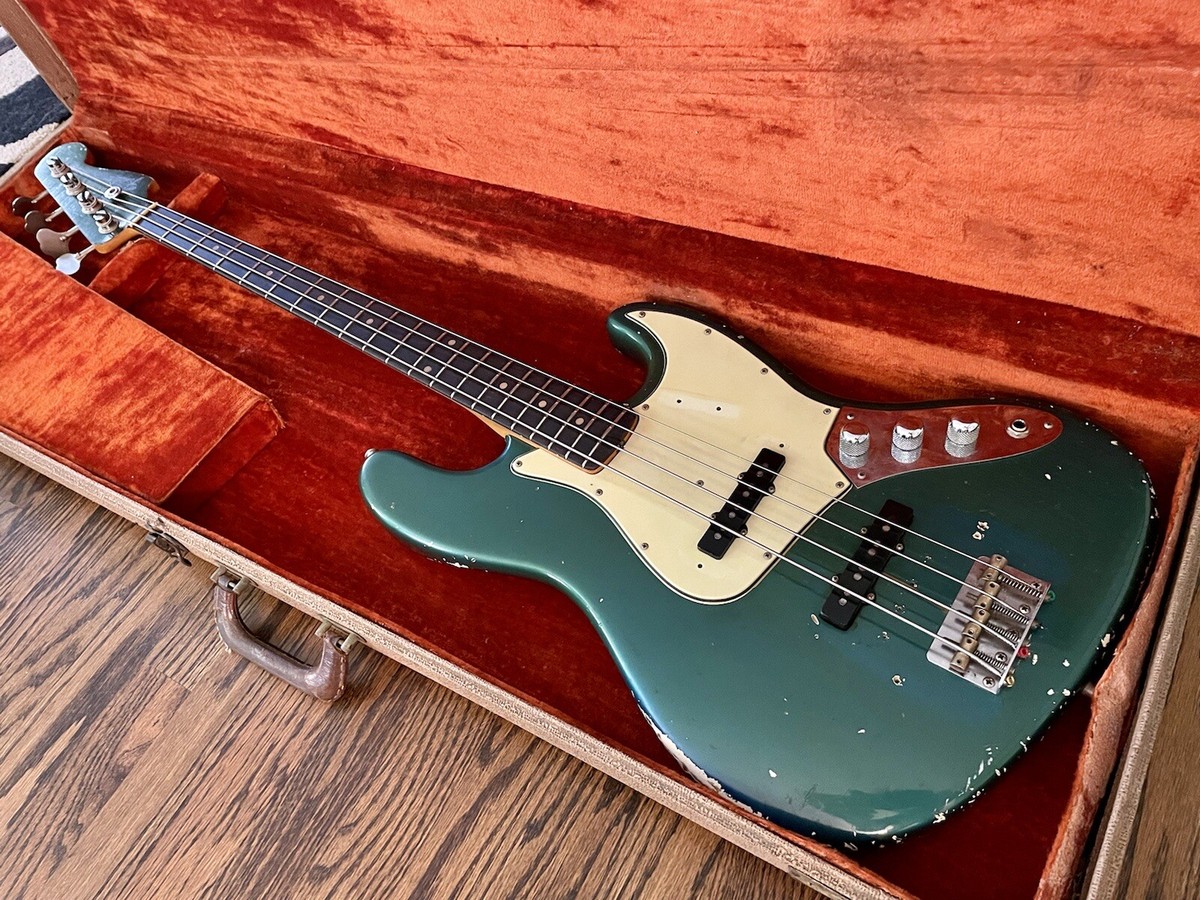 ぽむぽむ様　ビンテージ　JAZZ BASS 1962風 1962 Fender Jazz Bass – Emerald City Guitars