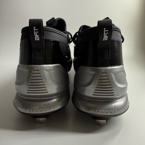 Botines de béisbol Nike 13 Force Zoom Trout 9 Elite para hombre negros/plateados FB2906-003 - Imagen 5 de 6