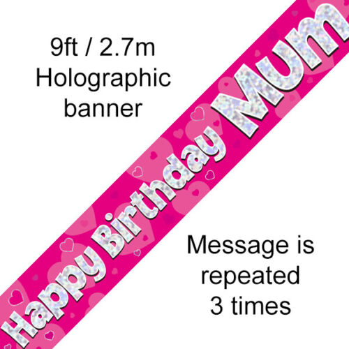 Banderas de cumpleaños decoraciones edades 1 - 70 niña niño hombre mujer - Imagen 4 de 61