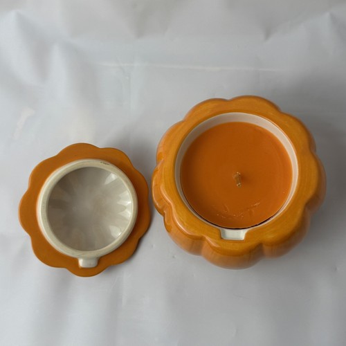 Vela perfumada The Perfect Autumn Pumpkin firmada por Harry Slatkin 2008 otoño ¡NUEVA! - Imagen 7 de 24