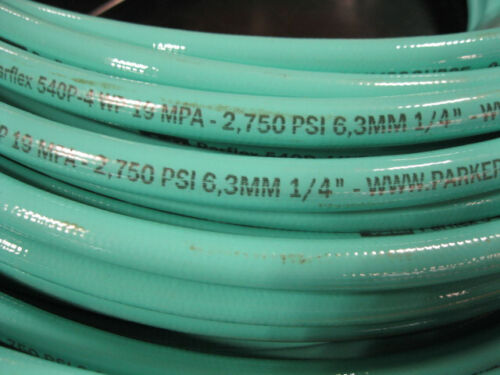 Parker Parflex 1/4" ID FDA approved Water Hose 540P-4 2750 PSI - By the Foot - Picture 2 of 4