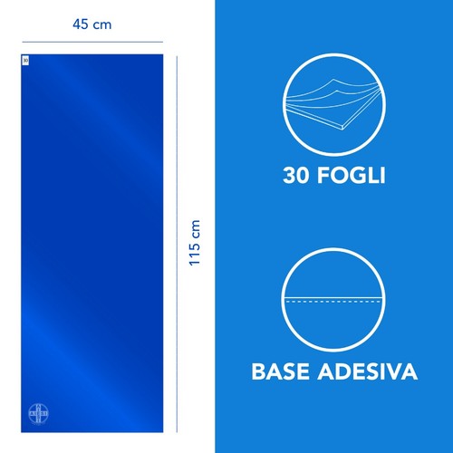 5 Tappeti Decontaminanti adesivi 45x115 cm da 30 strati (150 totali) - tappeto - Foto 6 di 8
