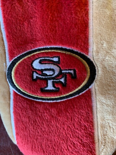 San Francisco 49ers NFL Men's Colorblock Slide Slippers, Size Small (7/8) NWT - Picture 3 of 6