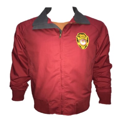 Men's Baywatch Dwayne Johnson Rock David Hasselhoff Red Bomber Cotton Jacket
