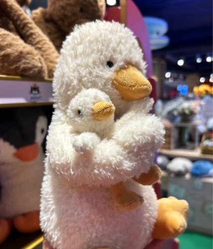 Bathtime for Huddles Pato Acurrucarse Regalos de Amor MuñecaJellycatToy Suave 25 cm Nuevo - Imagen 9 de 11