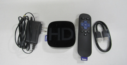 Roku 2 Digital HD Media Streamer Model 3000X with AC Adapter & Remote